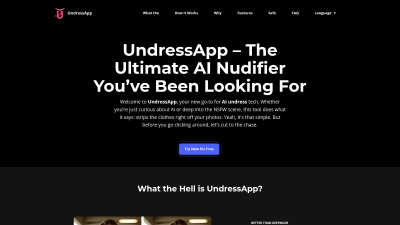 UndressApp - Vintage computing tool for Image & Photo