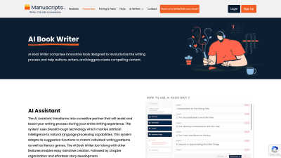 Manuscripts.ai - Vintage computing tool for Blogging & Publishing