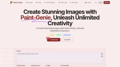 Paint-Genie - AI tool for Design Tools