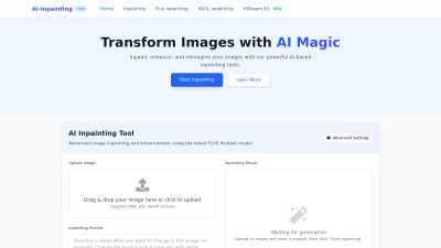 AI Inpainting - Vintage computing tool for Image & Photo