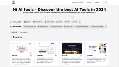 Hi AI Tools - Vintage computing tool for Content Creation