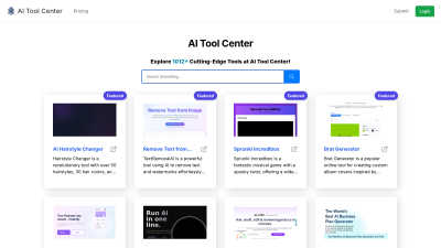 AI Tool Center - Vintage computing tool for Productivity & Management