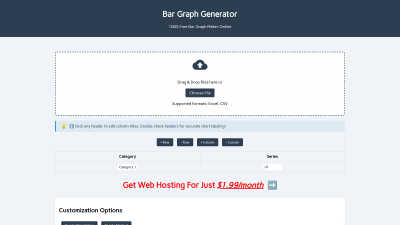 Bar Graph Generator - Vintage computing tool for Business Intelligence