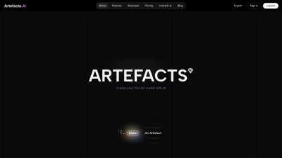 Artefacts.AI - Vintage computing tool for Productivity & Management