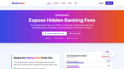 Banknaked - Vintage computing tool for Business & Finance