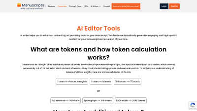 Manuscripts.ai - Vintage computing tool for AI Assistants