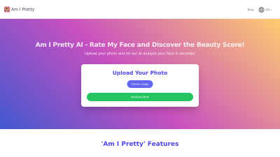 Am I Pretty AI - Vintage computing tool for Lifestyle & Entertainment