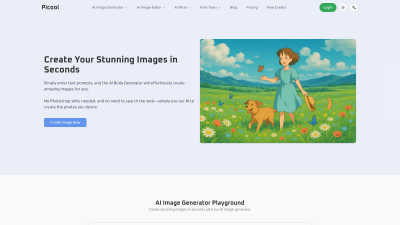 Picool.AI - Vintage computing tool for Content Creation