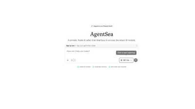 AgentSea - Vintage computing tool for AI Assistants