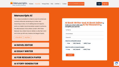 Manuscripts AI - Vintage computing tool for Study Assistance