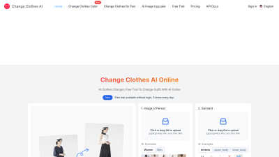 Change Clothes AI - Vintage computing tool for AI Assistants