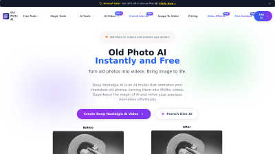 Deep Nostalgia AI - Vintage computing tool for AI Assistants
