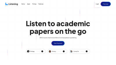 Listening.com - Vintage computing tool for Speech & Voice