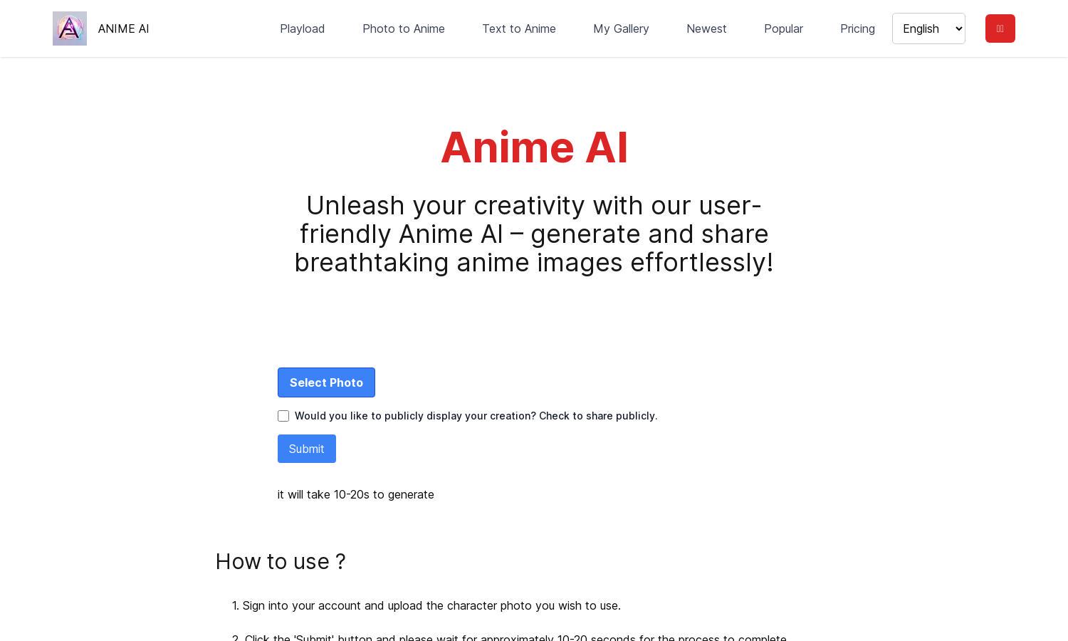 animeai.show Website