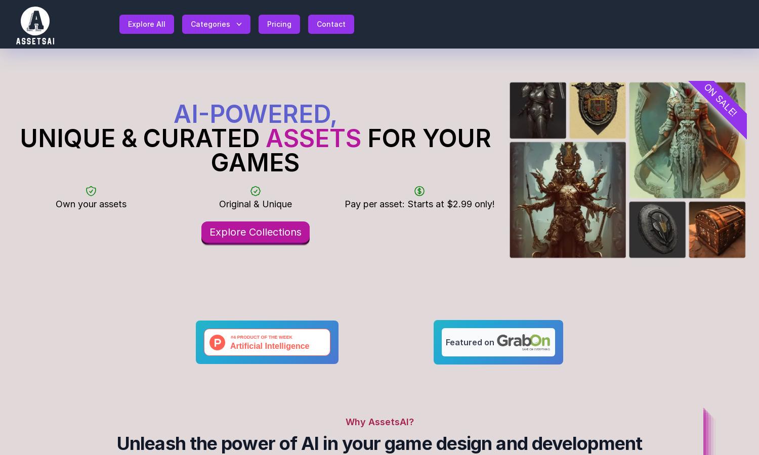 AssetsAI Website