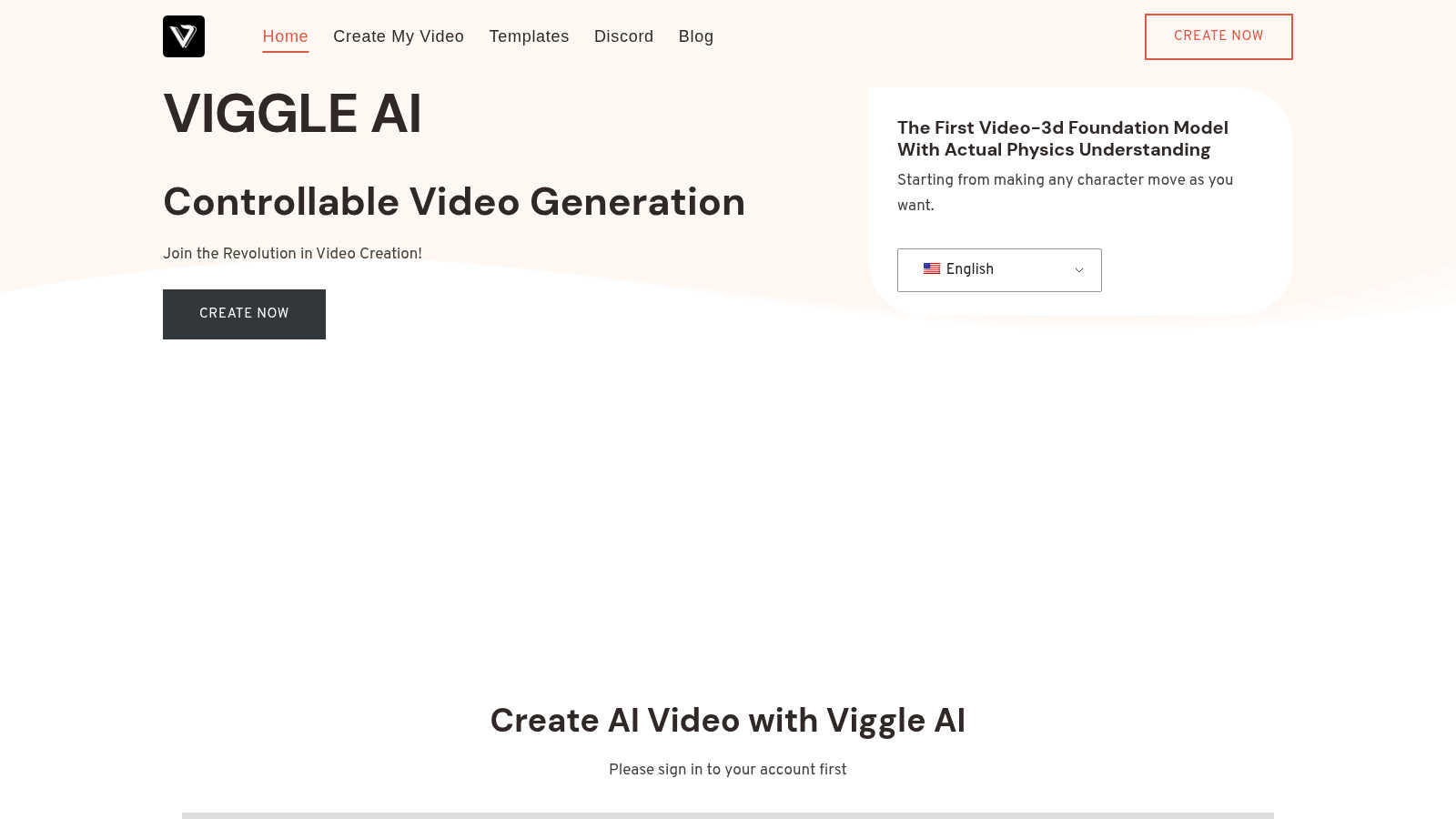 Viggle AI application interface and features