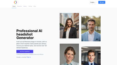 AI Headshots - Vintage computing tool for AI Assistants