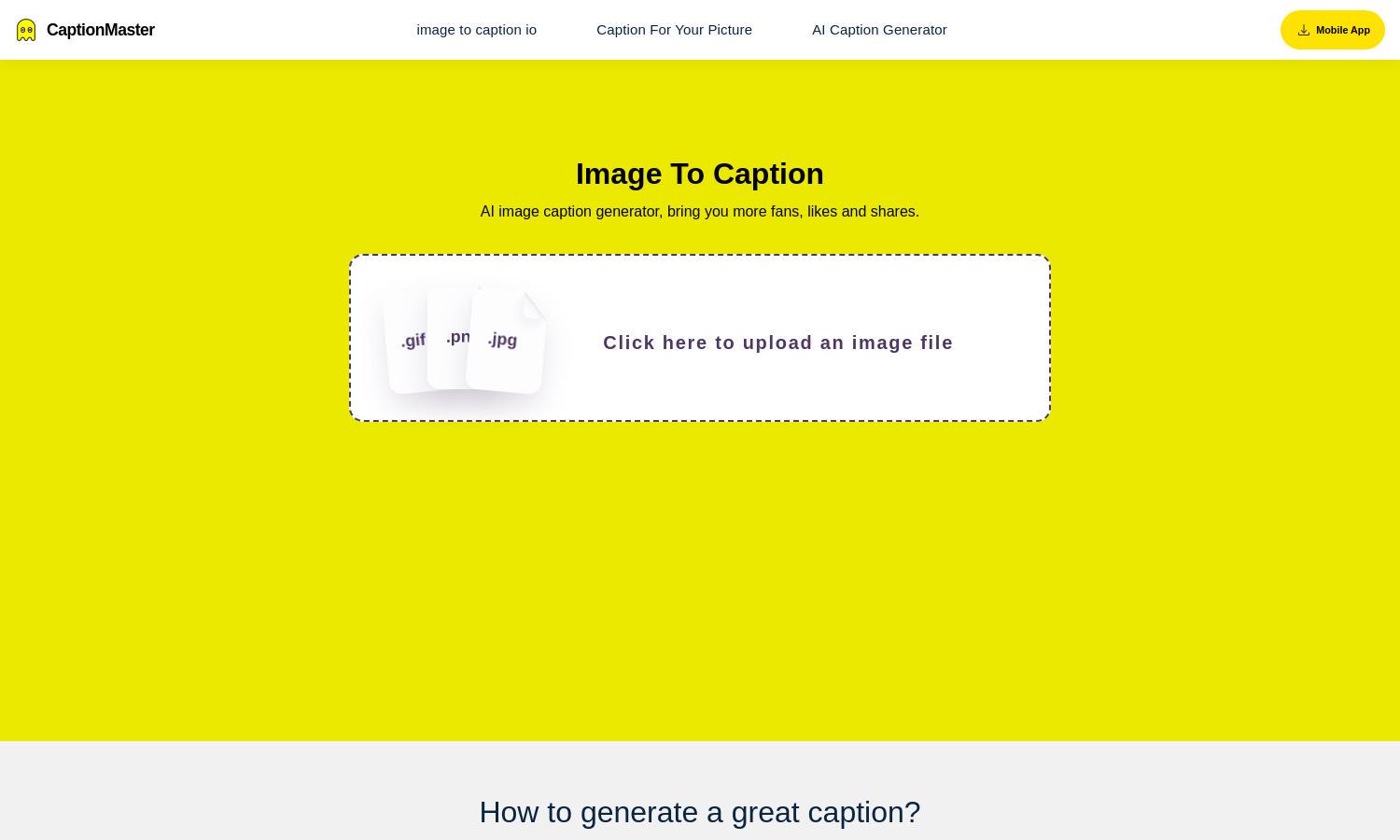 Caption Master Website