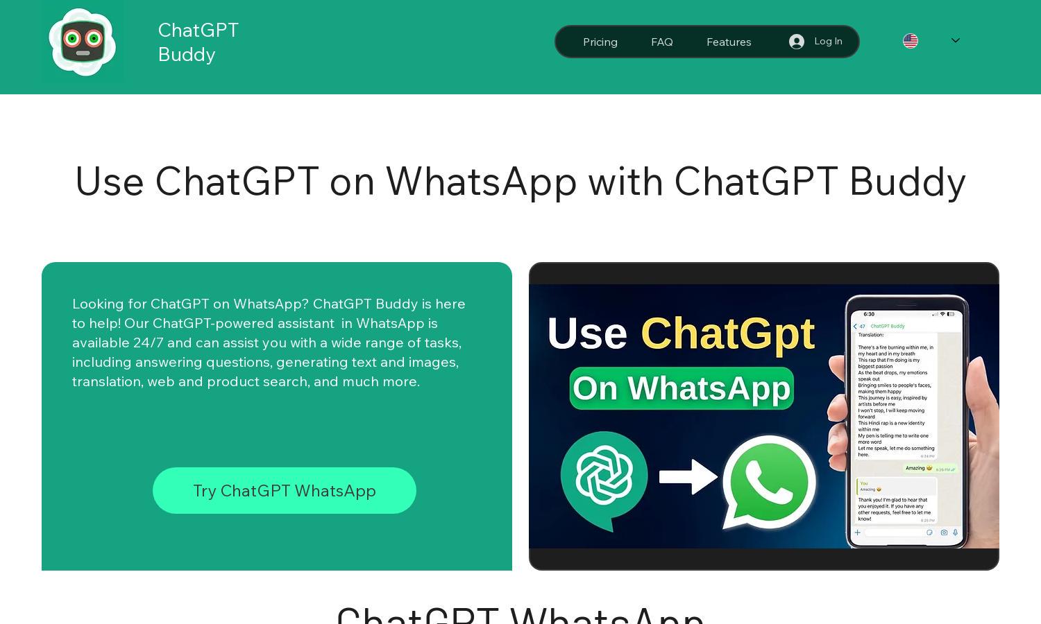 ChatGPT Buddy Website