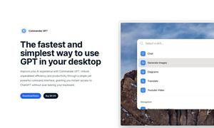 CommanderGPT Website