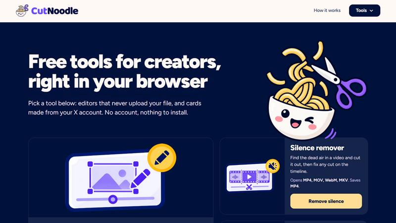 CutNoodle screenshot