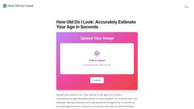 Face Age Detector - Vintage computing tool for AI Assistants