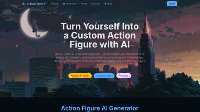 Action Figure AI - Vintage computing tool for Design Tools
