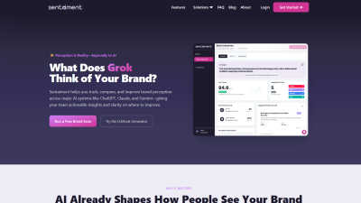 Sentaiment - Vintage computing tool for Marketing