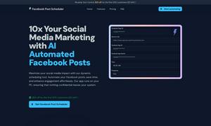 Facebook Post Scheduler Website