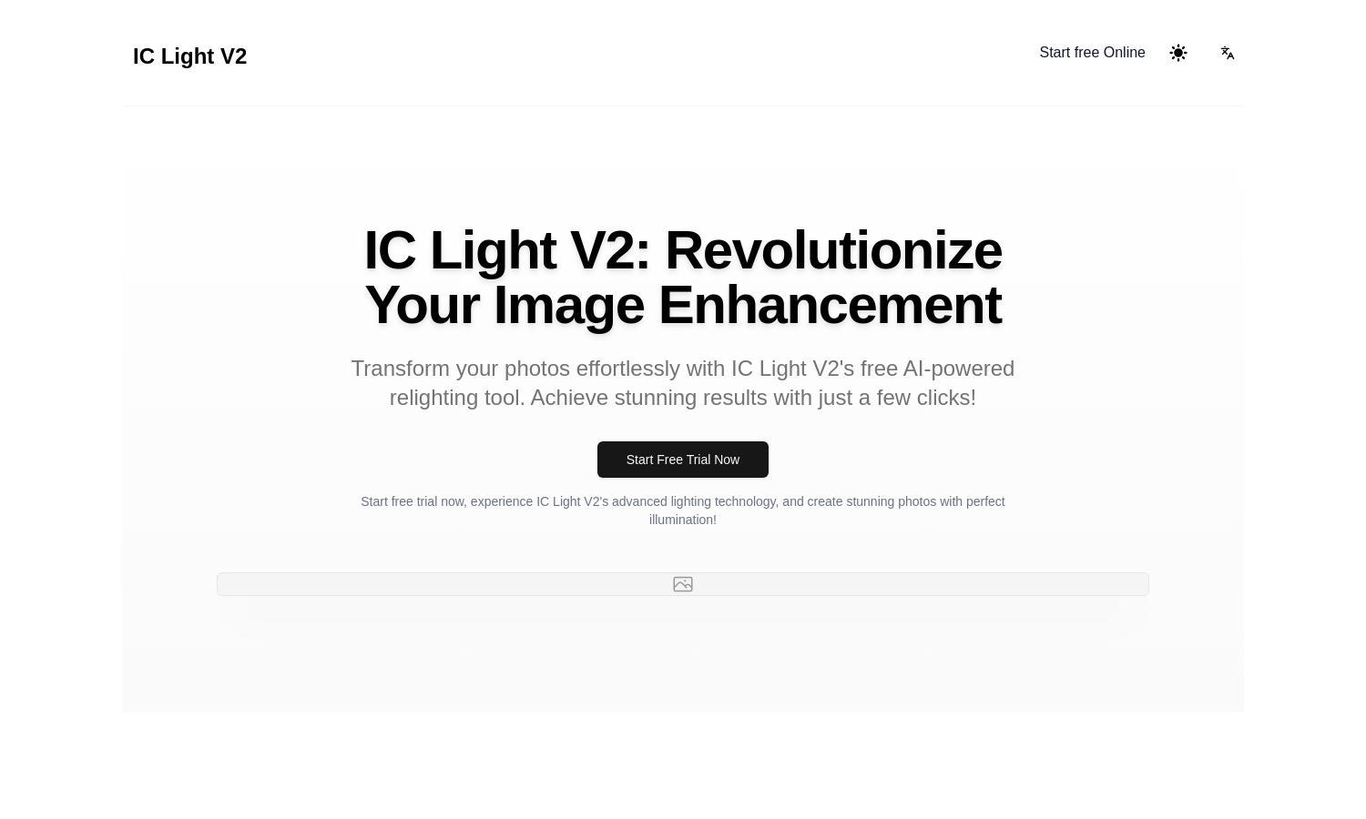 IC Light V2 Website