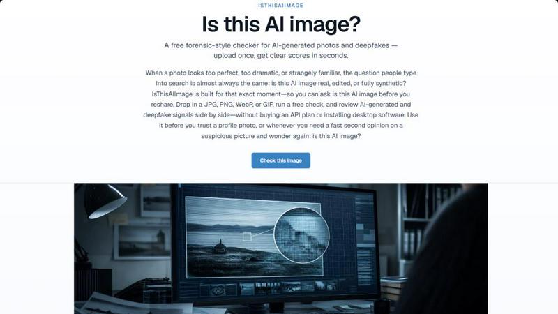 IsThisAIImage screenshot