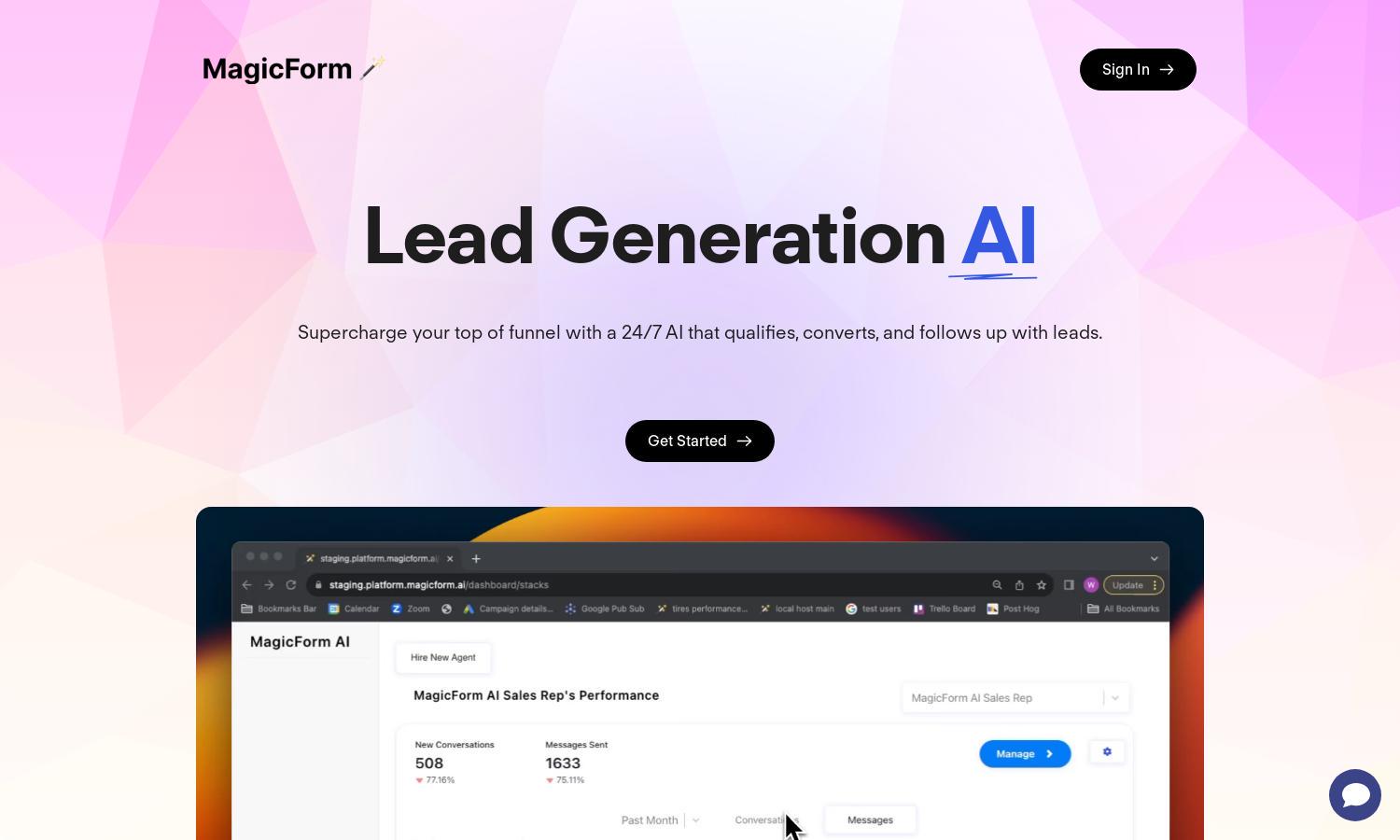 MagicForm Website