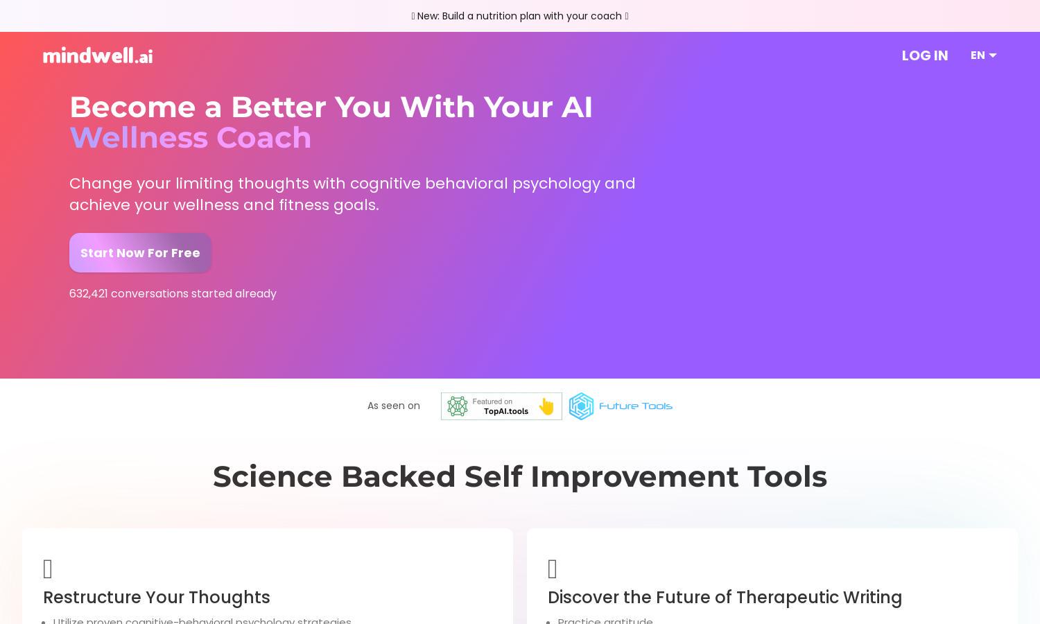 Mindwell Website