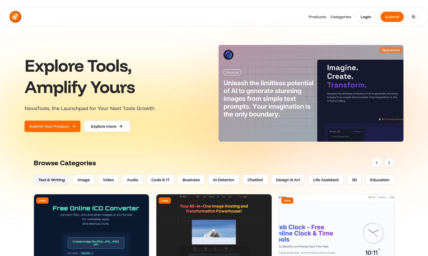 Nova Tools Website