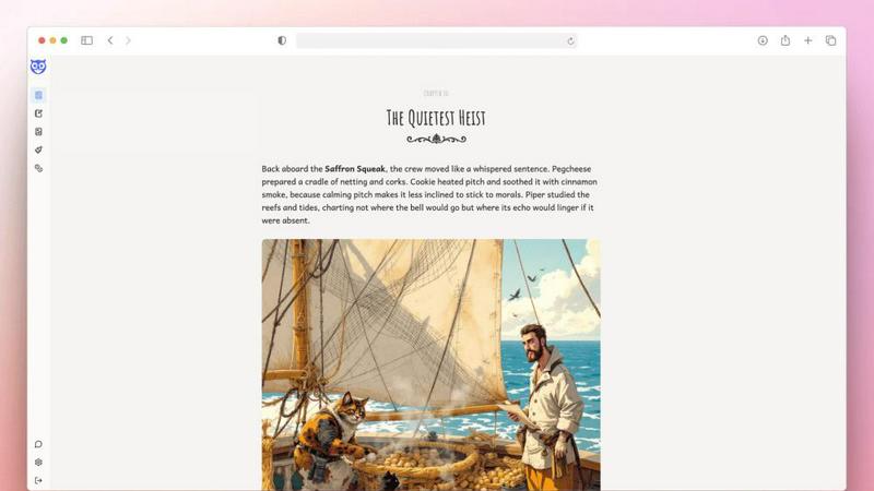 Storyloft screenshot