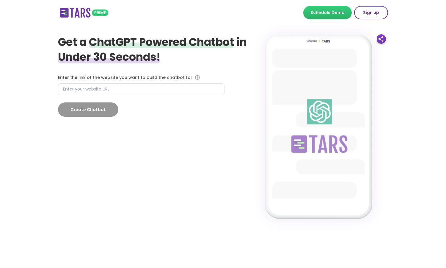 Tars Website