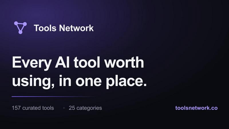 Tools Network screenshot