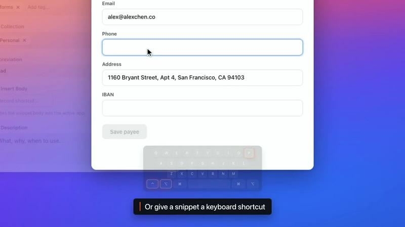 TypeFire screenshot