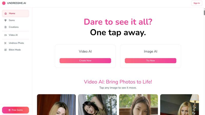 UndressMe AI screenshot
