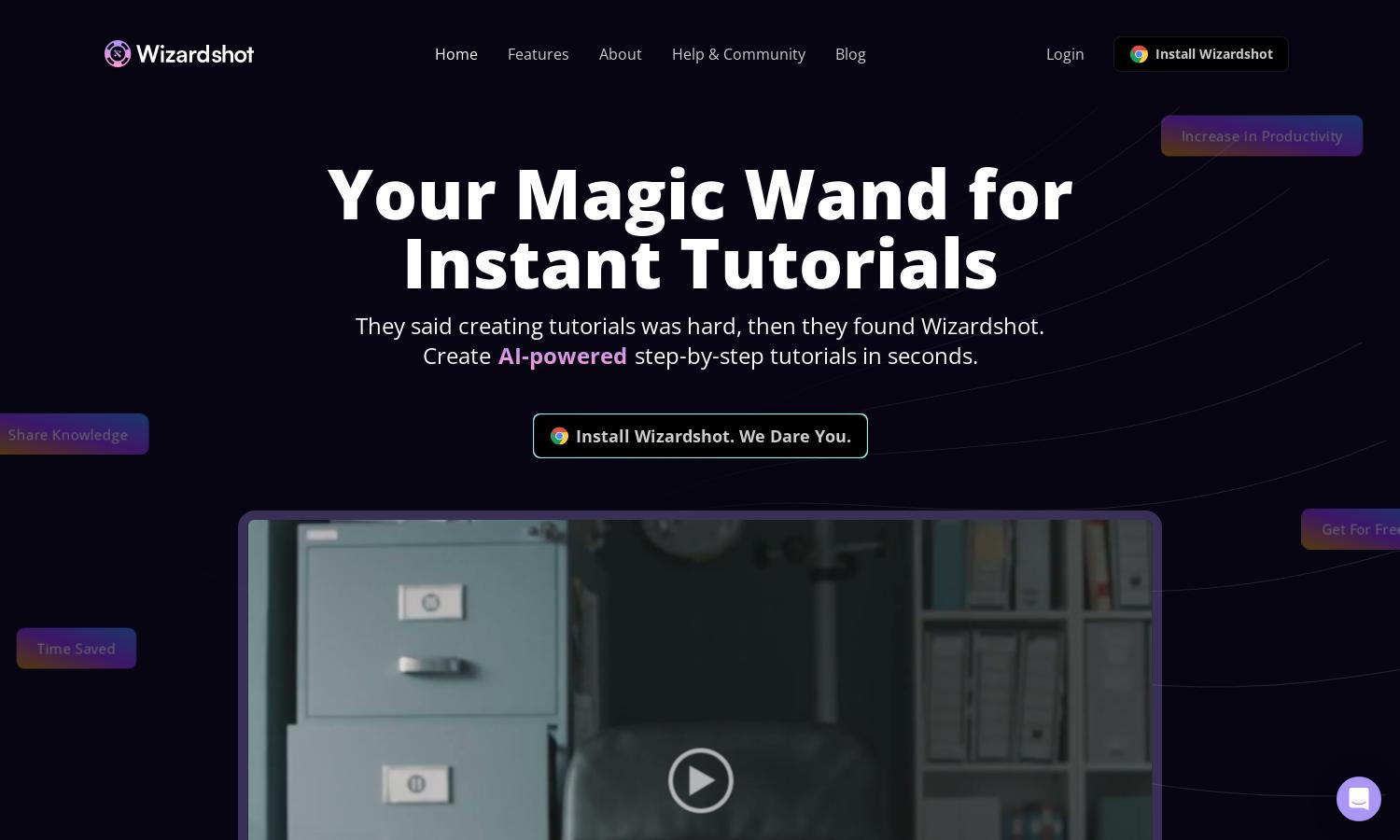 Wizardshot Website