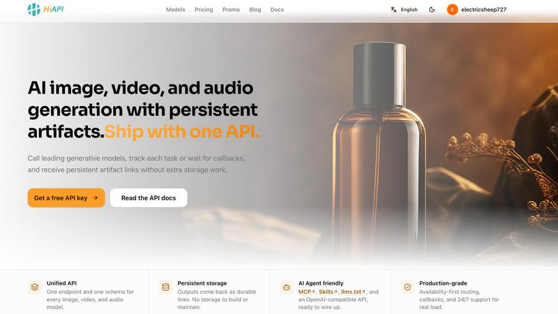 HiAPI screenshot