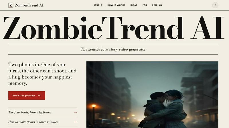 ZombieTrend AI screenshot